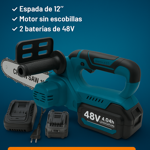 SIERRA ELECTRICA JBN-12 2 BATERIAS 48V