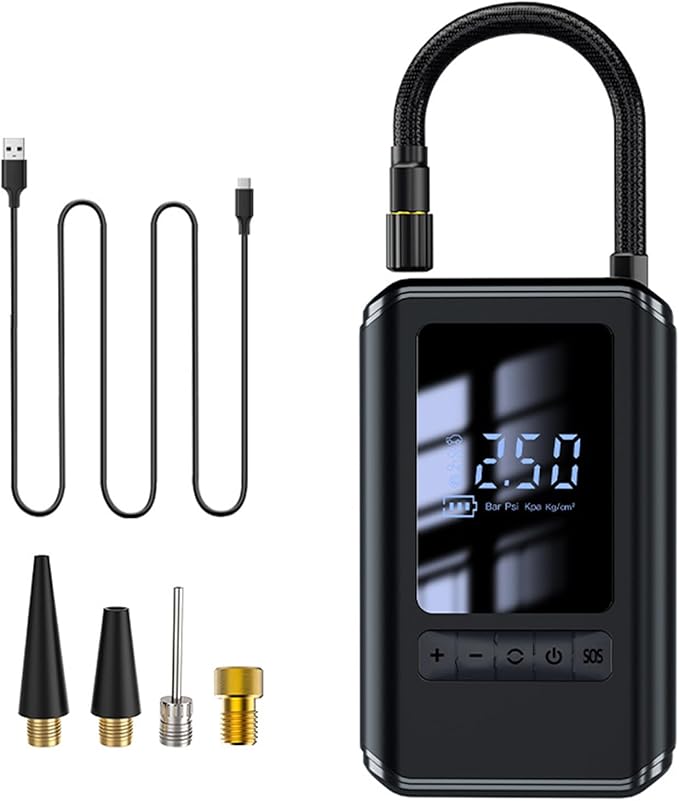 BOMBA DE AIRE RECARGABLE