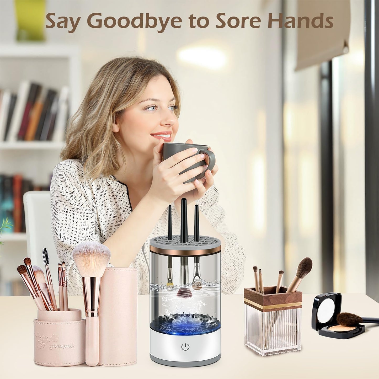 MAQUINA LIMPIADORA DE BROCHAS