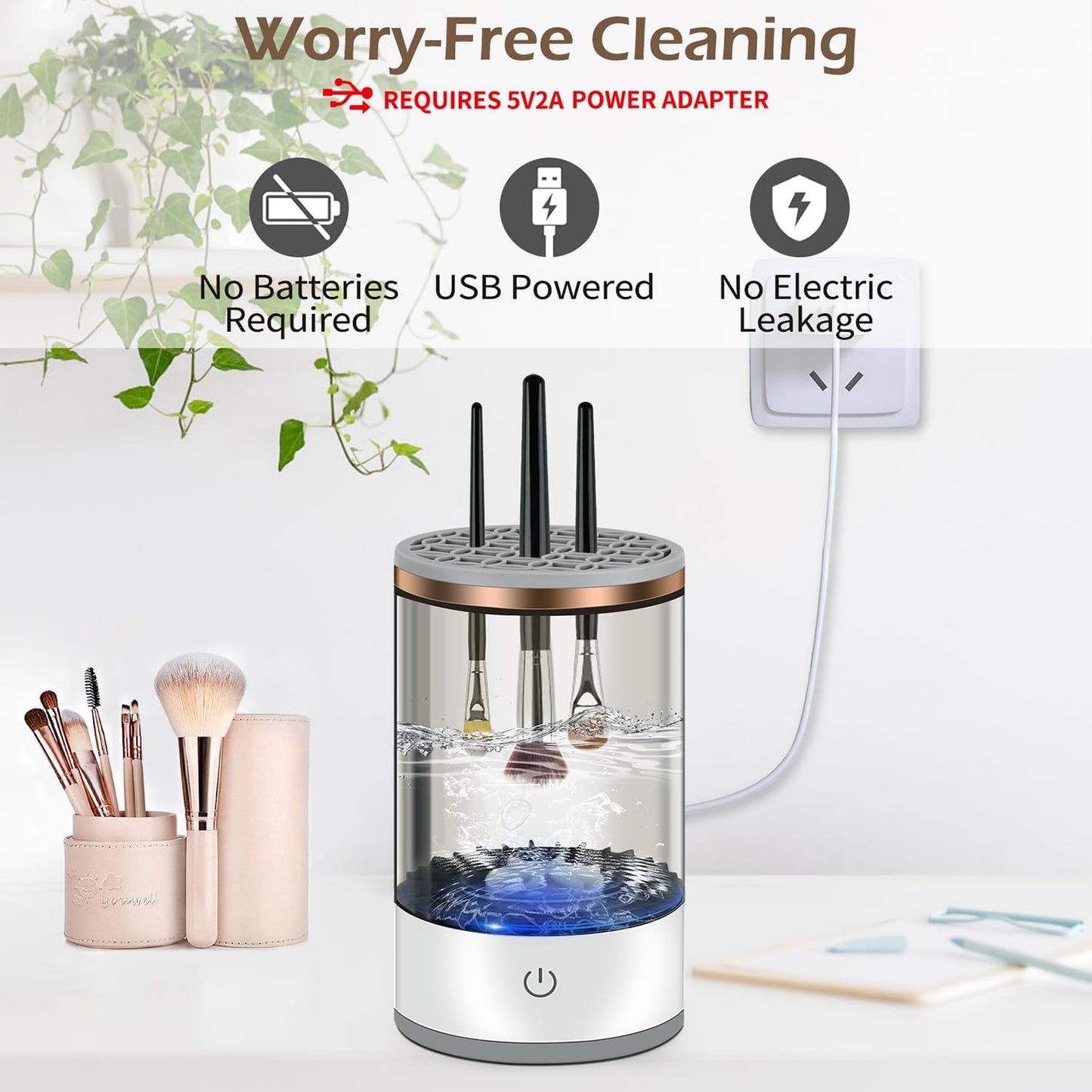 MAQUINA LIMPIADORA DE BROCHAS