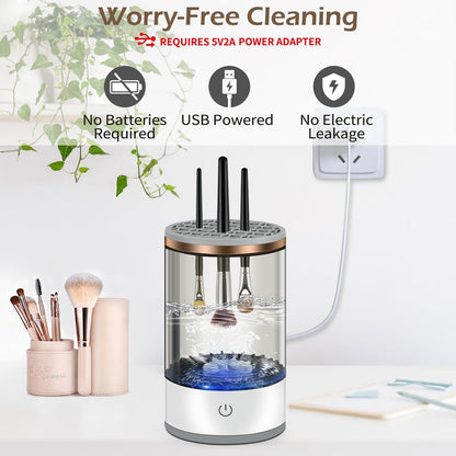 MAQUINA LIMPIADORA DE BROCHAS