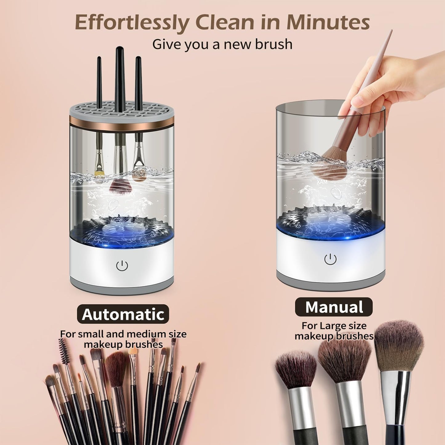 MAQUINA LIMPIADORA DE BROCHAS