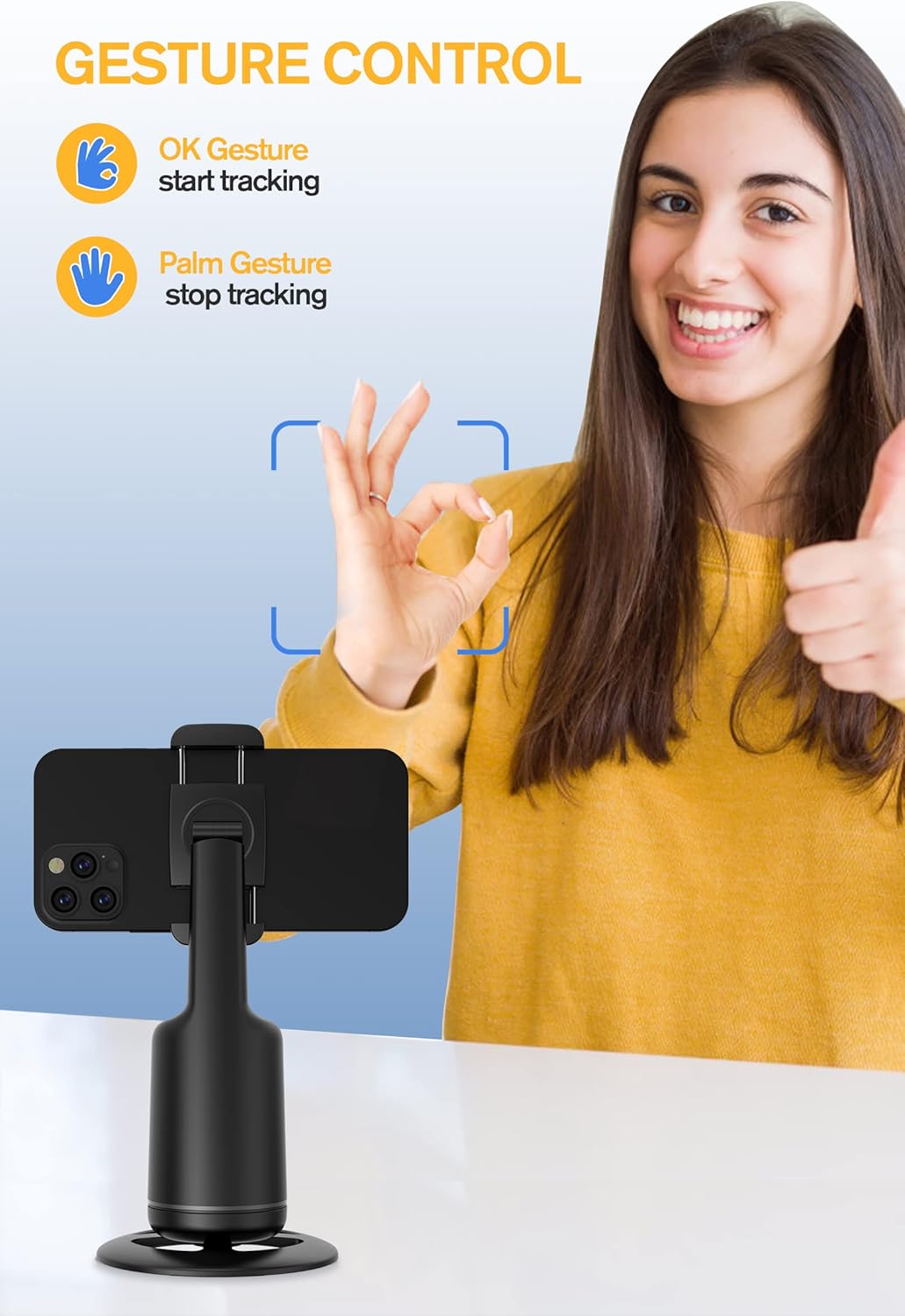 TRIPODE CON SEGUIMIENTO FACIAL