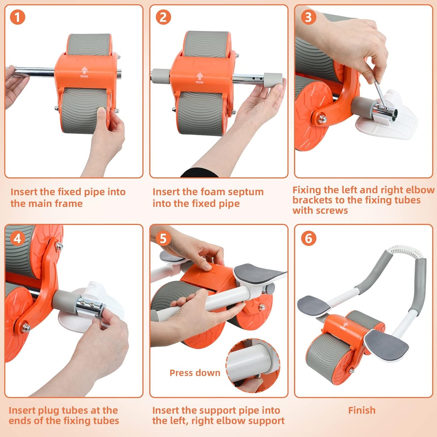 RUEDA ABDOMINAL CON CONTADOR