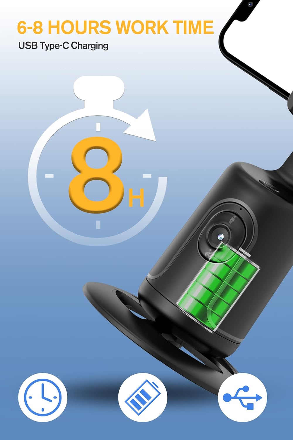 TRIPODE CON SEGUIMIENTO FACIAL