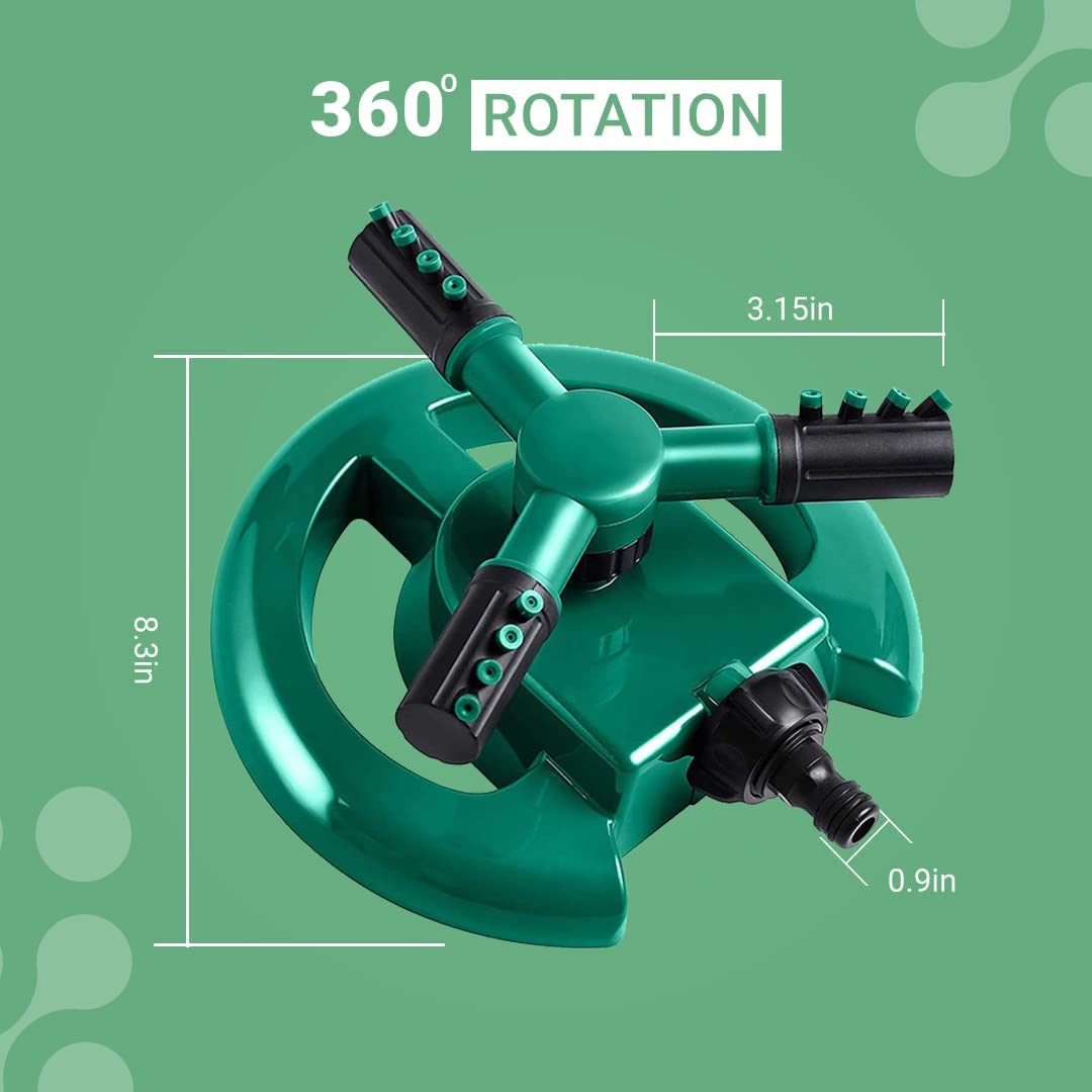 ROCIADOR DE JARDIN GIRATORIO