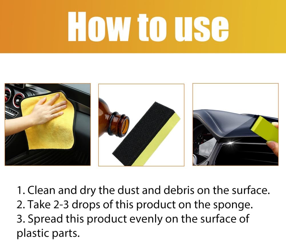 RESTAURADOR DE PLASTICO PARA VEHICULO CON DURACION DE MESES