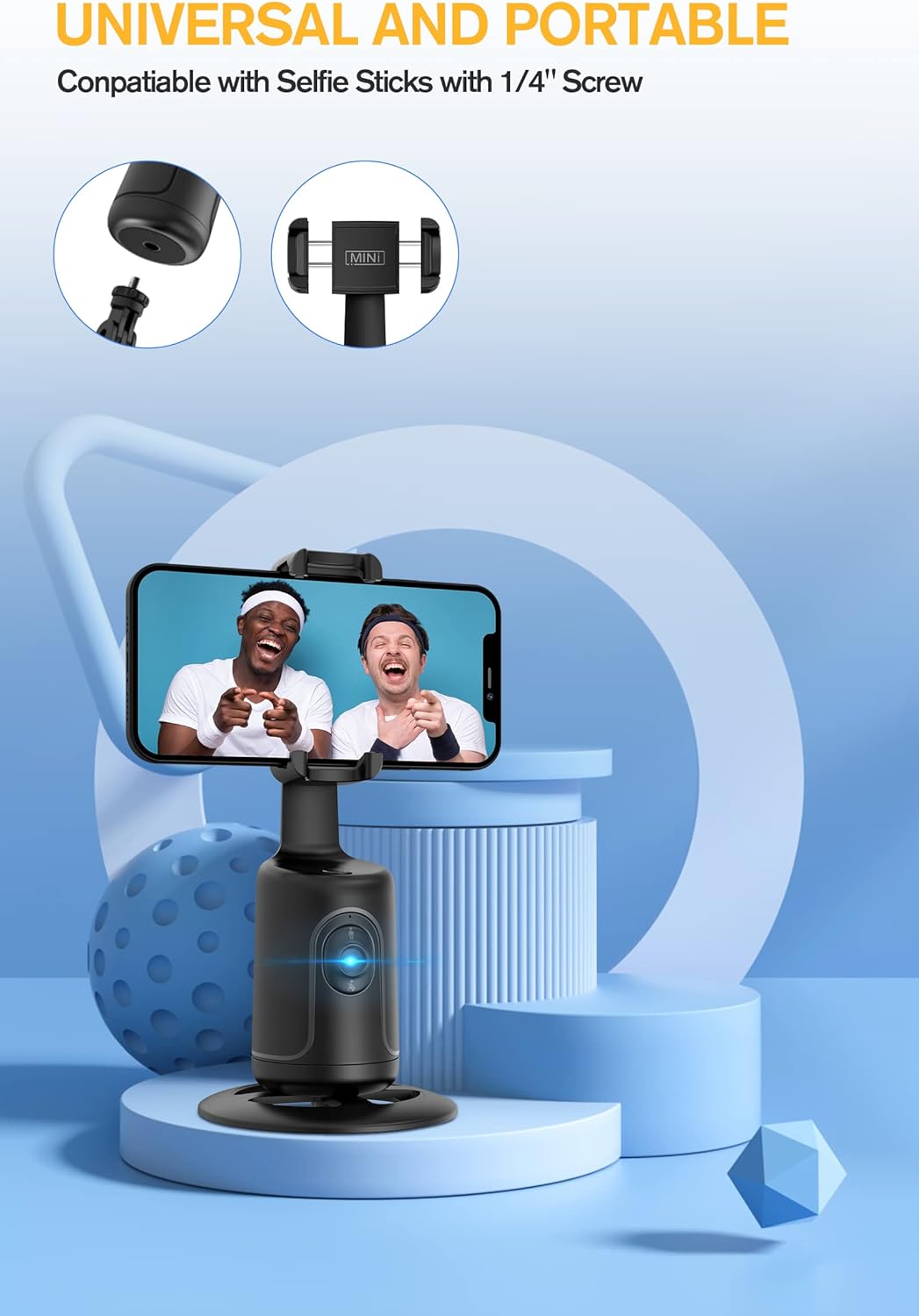 TRIPODE CON SEGUIMIENTO FACIAL