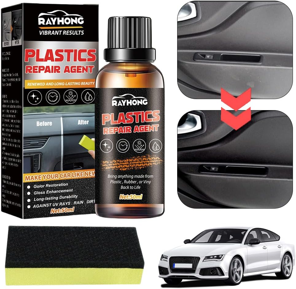 RESTAURADOR DE PLASTICO PARA VEHICULO CON DURACION DE MESES