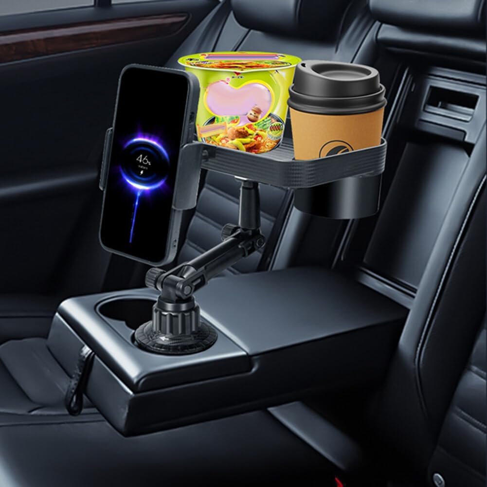 SOPORTE PARA CELULAR Y COMIDA EN CARRO