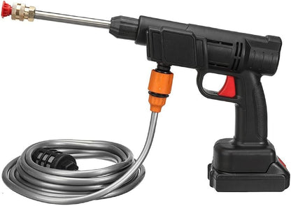 PISTOLA HIDROLAVADORA CON 2 BATERIAS 48V Y 24V