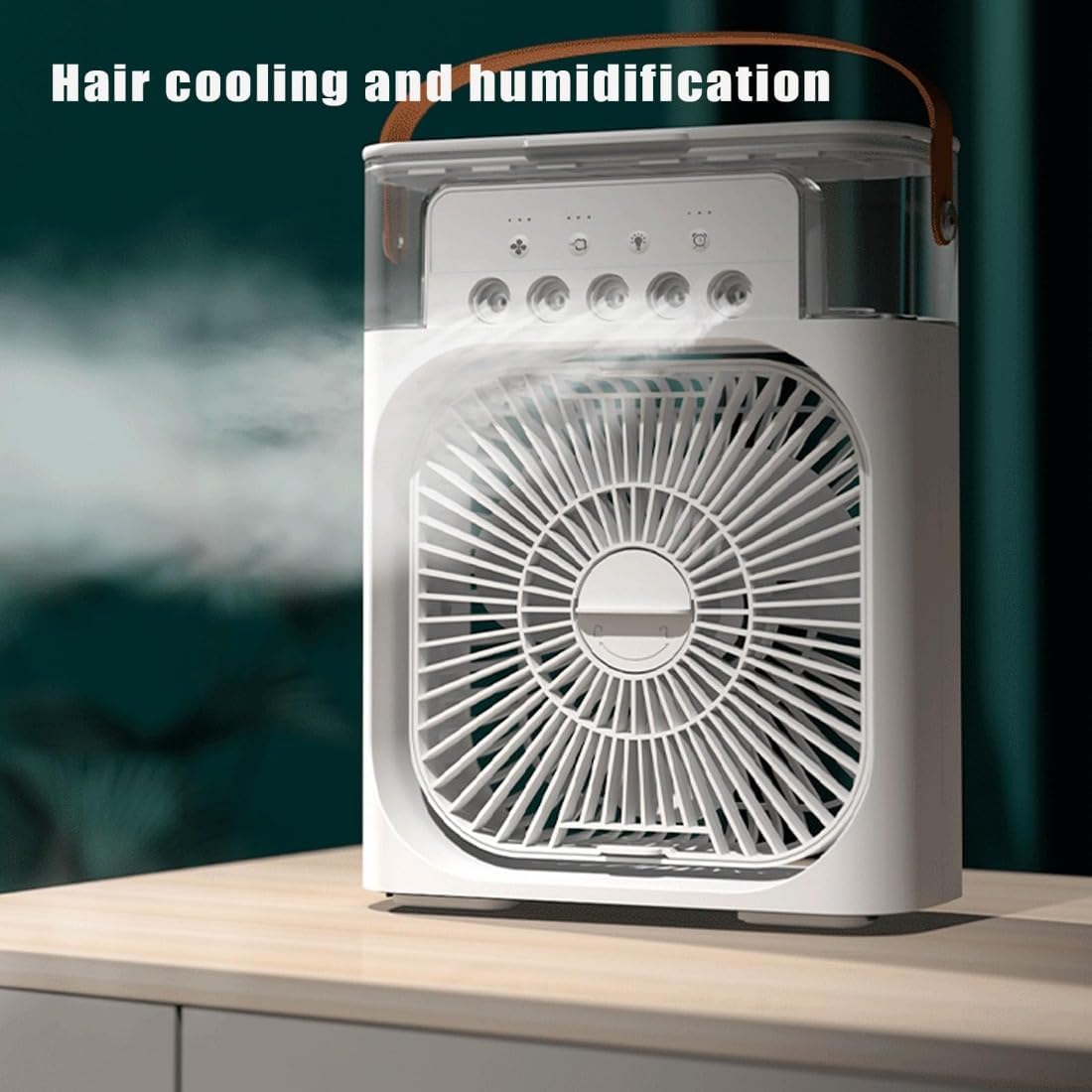 MINI VENTILADOR DE AIRE CON HUMIFICADOR