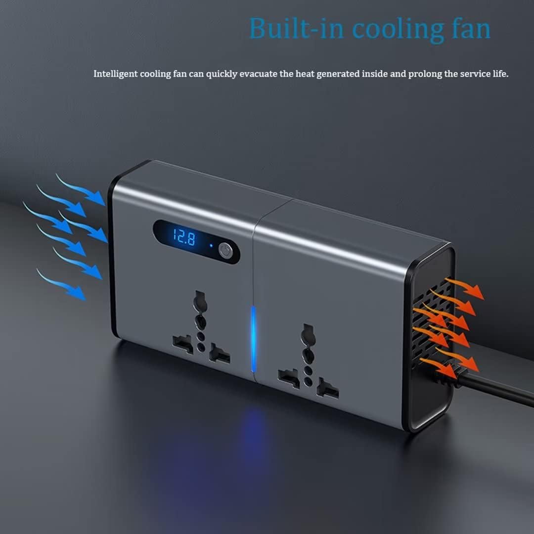 POWER INVERTER 300W CON CONECTOR USB