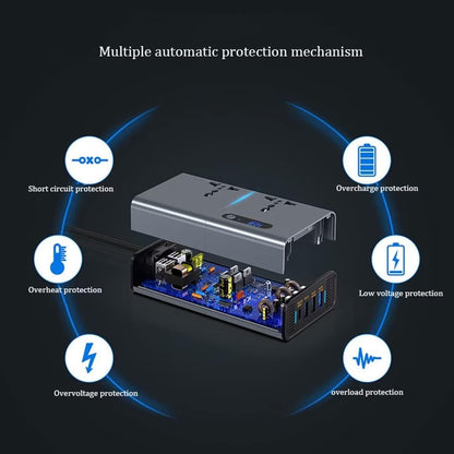POWER INVERTER 300W CON CONECTOR USB