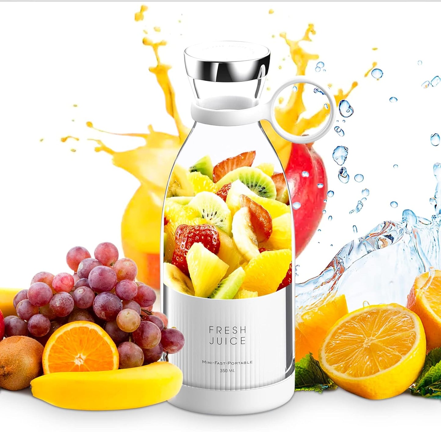 LICUADORA PORTÁTIL TIPO BOTELLA 300ML