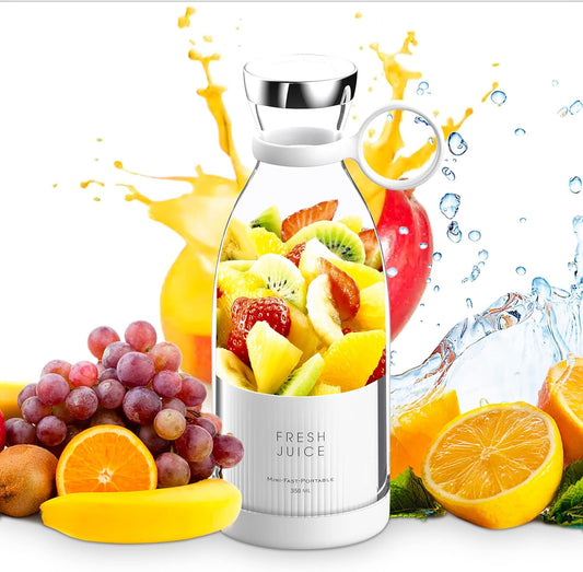 LICUADORA PORTÁTIL TIPO BOTELLA 300ML