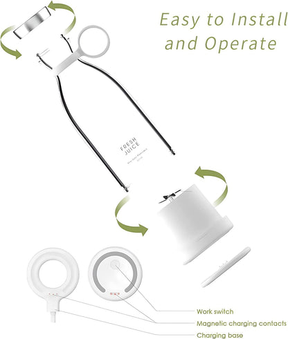 LICUADORA PORTÁTIL TIPO BOTELLA 300ML