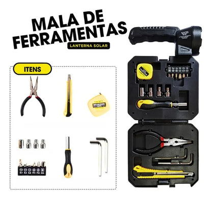 LINTERNA CON SET DE HERRAMIENTAS
