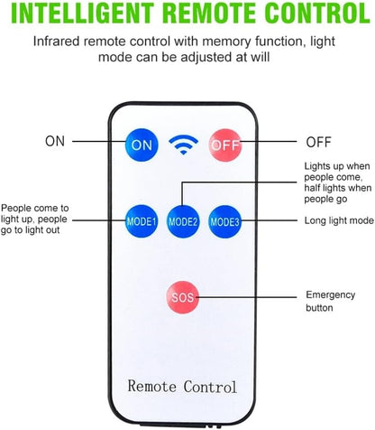 LUZ SOLAR CON SENSOR