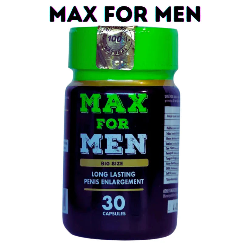 MAX FOR MEN X 30 CAPS