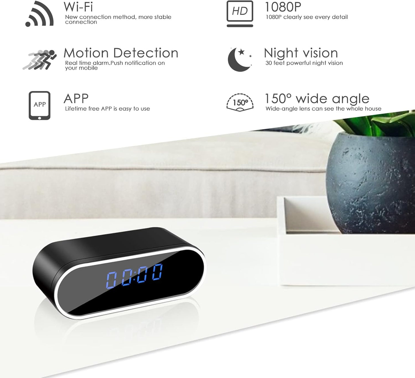 RELOJ CON CAMARA OCULTA ESPIA