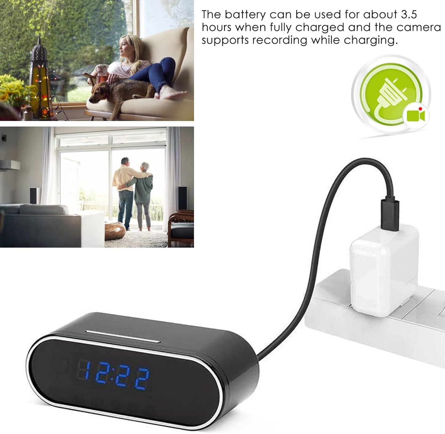 RELOJ CON CAMARA OCULTA ESPIA