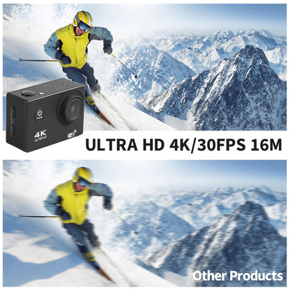 CAMARA 4K 2'' ULTRA HD 1080P SPORT WIFI 12MP CAM ACTION